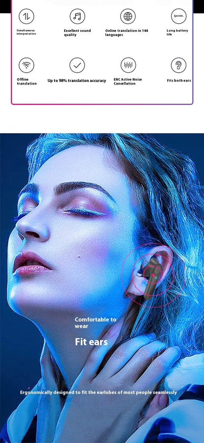 In-Ear Translator Earbuds